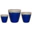 MCarr 6pc Large Round Planter Pallet Volcanic Admiral Blue — thumbnail 2 of 2