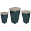 MCarr 15pc Tall Smooth Planter Pallet Volcanic Falling Green — thumbnail 2 of 2