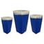 MCarr 15pc Tall Smooth Planter Pallet Volcanic Admiral Blue — thumbnail 2 of 2