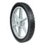 Maxpower 335110 14" x 1.75" Spoked Plastic Wheel with Diamond Tread — thumbnail 2 of 2