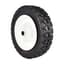 Maxpower 6" x 1.50" Offset Steel Lawn Mower Wheel with Diamond Tread — thumbnail 2 of 2