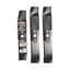 Maxpower 3 Blade Mulching Set for Many 46" Cut MTD, Cub Cadet, Troy-Bilt Mowers Replaces OEM #'s 742-4125, 742-04124, 112-0304 — thumbnail 2 of 2