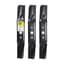 Maxpower 3 Blade Set 50" Mowers Cub Troy Bilt MTD Craftsman Replaces OEM#'s 942-05052A & 742-05052A — thumbnail 2 of 2