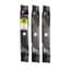 Maxpower 3 Blade Set for Many 46" Craftsman, Husqvarna, Poulan Mowers Replaces OEM #'s 52443, 163819, 532145708, 532152443 — thumbnail 2 of 2