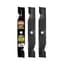 Maxpower 3 Blade Set for Many 48" Cut Craftsman, Husqvarna, Poulan Mowers Replaces OEM #'s 173920, 180054, PP24005, 532180054 — thumbnail 2 of 2