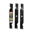 Maxpower 3 Blade Set 54" Mowers Husqvarna Craftsman Poulan Replaces OEM#'s 187256 & 532187256 — thumbnail 2 of 2