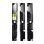 Maxpower 3 Blade Set for Many 54" John Deere Rider Mowers Replaces OEM #'s GX21380, GY20679 and GY20684 — thumbnail 2 of 2