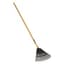 Midwest 8" Poly Shrub Rake Single Screw 42" Painted Wood Handle — thumbnail 2 of 2