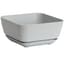 Majestic Gdn Planter Grey 12"x12" Square Matte — thumbnail 2 of 2