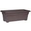 Countryside 27" PatioTub Brown Rectangular Planter — thumbnail 2 of 2