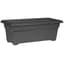 Countryside 27" PatioTub Black Rectangular Planter — thumbnail 2 of 2