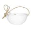 ArtStone 10" Napa Hanging Bowl with Rope White — thumbnail 2 of 2
