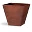StoneArt Ella 8" Square Planter Rust — thumbnail 2 of 2