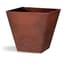 StoneArt Ella 10" Square Planter Rust — thumbnail 2 of 2