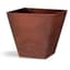 StoneArt Ella 12" Square Planter Rust — thumbnail 2 of 2