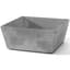 ArtStone Ella 10" Low Square Planter Grey — thumbnail 2 of 2