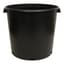NS PC-10 WITH HANDLES, INJECTION MOLD, TRADE SIZE 10 GALLON, 10.27 GALLON, BLACK 10/CS 45CS/TOWER (15-1/4"X14-1/2"), 10Gallon — thumbnail 2 of 2