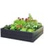 NuVue 44.5"x44.5"x11.5" Raised Garden Box Gray — thumbnail 2 of 2