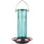 Natures Way 28oz Antique Glass Gravity Hummingbird Feeder Teal — thumbnail 2 of 2