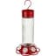 Natures Way 28oz Hummingbird Feeder Ribbed Rose Glass — thumbnail 2 of 2