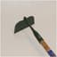 Organic Hoe Green 48" Wood Handle — thumbnail 2 of 2