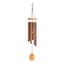 Panacea 36" Wood/ Aluminum Wind Chime Copper — thumbnail 2 of 2