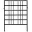 Panacea 36" New Age Heavy Duty Border Fence Black — thumbnail 2 of 2