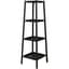 Panacea Folding 4 Tier Tower Plant Stand with Metal Trays Matte Black — thumbnail 2 of 2