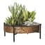 Panacea 10" Succulent Tray with Stand Hammered Copper Finsh — thumbnail 2 of 2