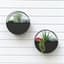 Panacea 14" Modern Farmhouse Round Metal Wall and Table Planter Matte Black — thumbnail 2 of 2