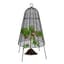 Panacea 20"X14"  Modern Farmhouse Garden Cloche Plant Protector Bell Black with Copper Ring — thumbnail 2 of 2