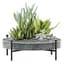 Panacea 16" Succulent Planter Tray Galvanized — thumbnail 2 of 2