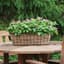 Panacea 24" Rustic Woven Window Box Burlap Liner — thumbnail 2 of 2