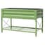 Panacea 32" Raised Planter With Liner Green — thumbnail 2 of 2