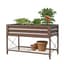 Panacea 32" Raised Planter With Liner Brown — thumbnail 2 of 2