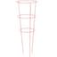 Panacea 42"x14" Promo Color Cages Red — thumbnail 2 of 2