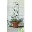 Panacea 40" Perched Bird Pot Trellis Black — thumbnail 2 of 2