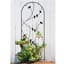 Panacea 72" Perched Bird Trellis Black — thumbnail 2 of 2