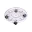 Panacea 14" Plastic Plant Caddy Clear — thumbnail 2 of 2