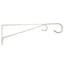 Panacea 12" White Hanging Basket Bracket — thumbnail 2 of 2