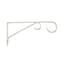 Panacea 9" White Hanging Basket Bracket — thumbnail 2 of 2