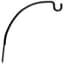 Panacea 12 Modern Curve Bracket Matte Black — thumbnail 2 of 2