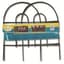 Panacea 18"x8' Green Arch Folding Fence — thumbnail 2 of 2