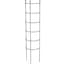 Panacea 57" Modern Farmhouse Half Round Vegetable Ladder with Copper Accent Balls Black — thumbnail 2 of 2