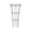 Panacea 36" Rustic Fltd Flower & Plant Cage Rust — thumbnail 2 of 2