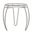Plastec 12" Metal Main Street Plant Stand w/Scroll Taupe — thumbnail 2 of 2