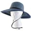 Sloggers Womens Braided Hat Grey Blue Med UPF 50+ — thumbnail 2 of 2