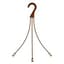 POPP MHJ 40 3 STRAND HANGER CHOCOLATE 348/CS — thumbnail 2 of 2