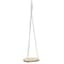 Primitive 6" Hanging Hardwood C with Cotton Hanger — thumbnail 2 of 2