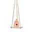 Primitve 8" Hanging Hardwood with Jute Hanger — thumbnail 2 of 2